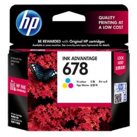 HP 678 Cartridge Coour Ink Cartridge