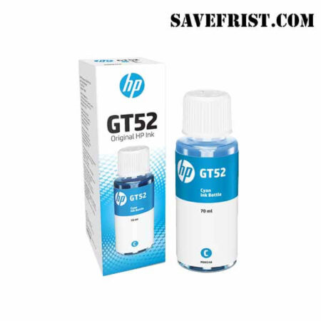 hp gt52 cyan ink bottle