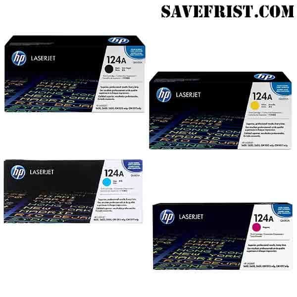 HP 124A Toner Cartridge (BK/C/M/Y) Original