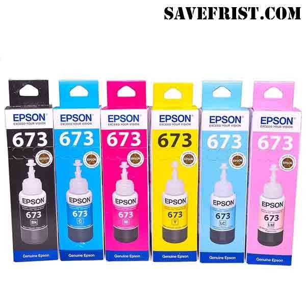 Epson T 673 Ink Bottle for L800/805/810/850/1800