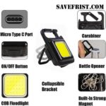 LED Portable Keychain Flashlight - Image 3