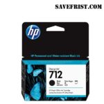 HP 712B 80-ml Black DesignJet Ink Cartridge