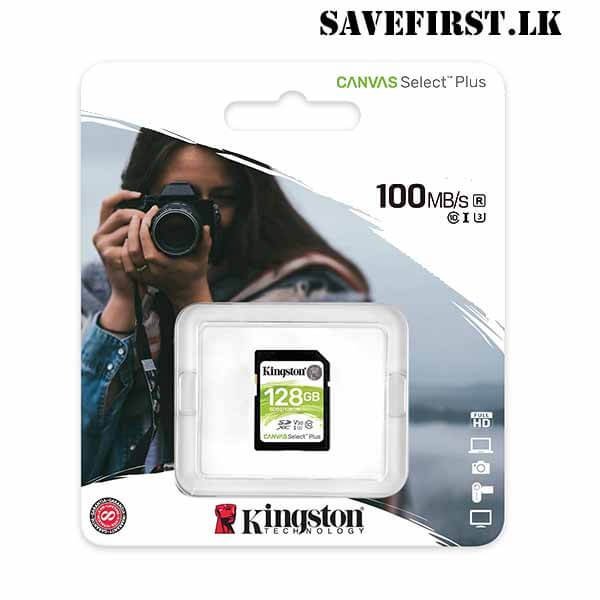Kingston Canvas Select Plus SD Memory Card in Sri Lanka