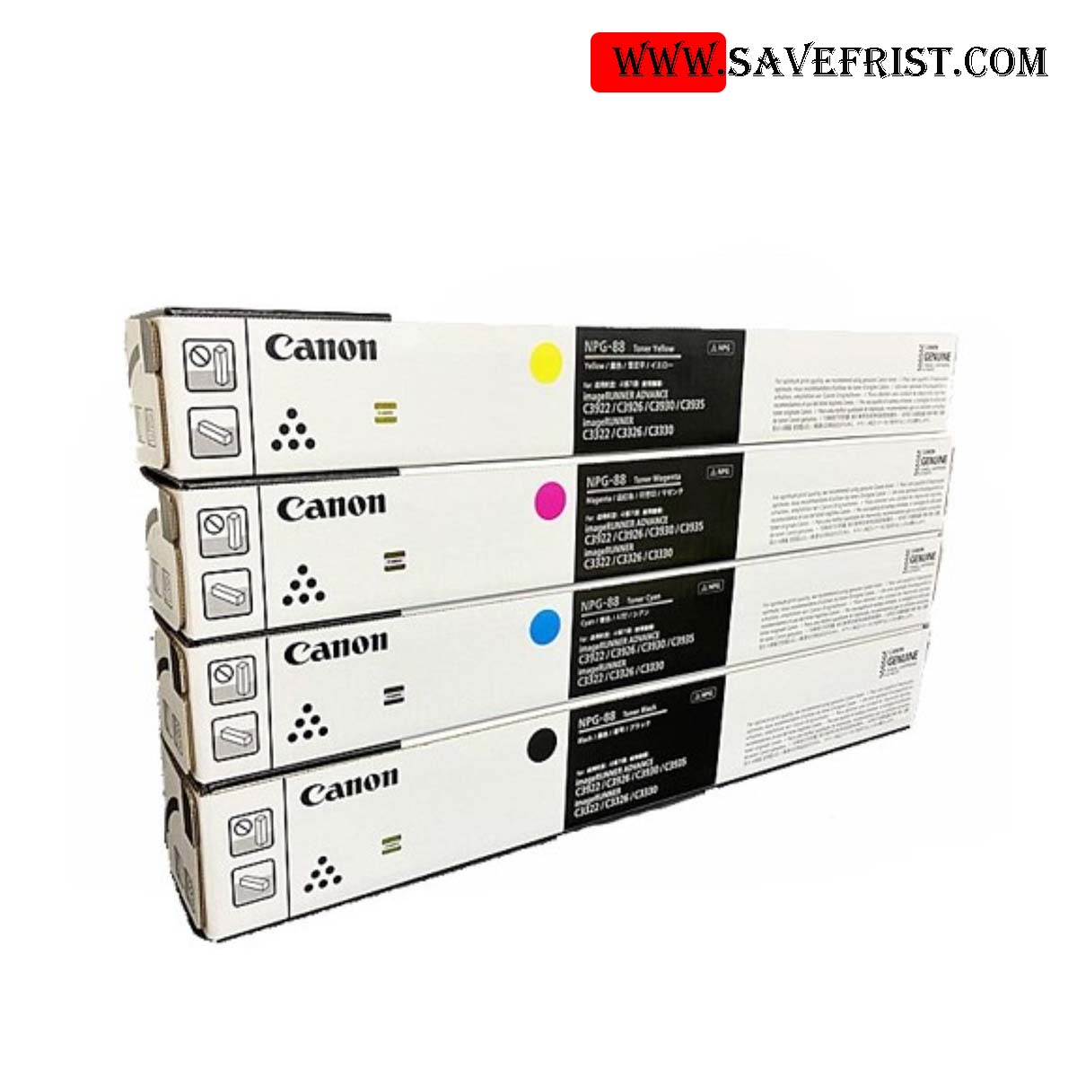 Canon NPG 88 Toner Set Canon NPG 88 Toner