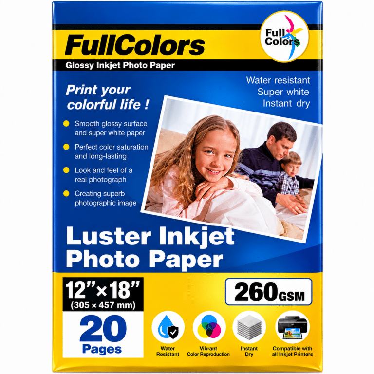 Premium Luster 12″ × 18″